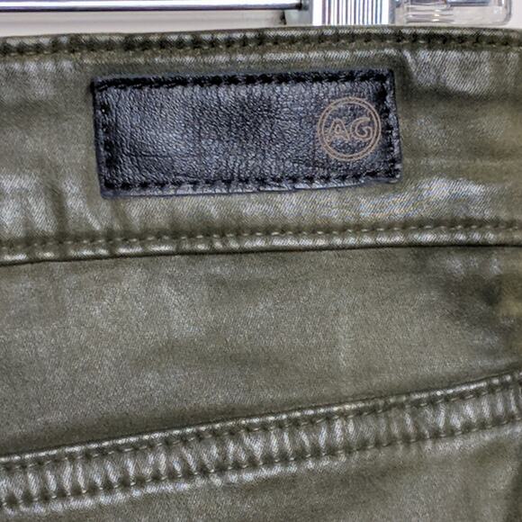 AG Farrah Skinny Ankle Leatherette - Sz 31R - NWT - Picture 8 of 14